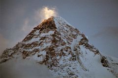 
K2 Close Up At Sunset From Concordia
